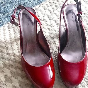 Tahari Burgundy Pumps